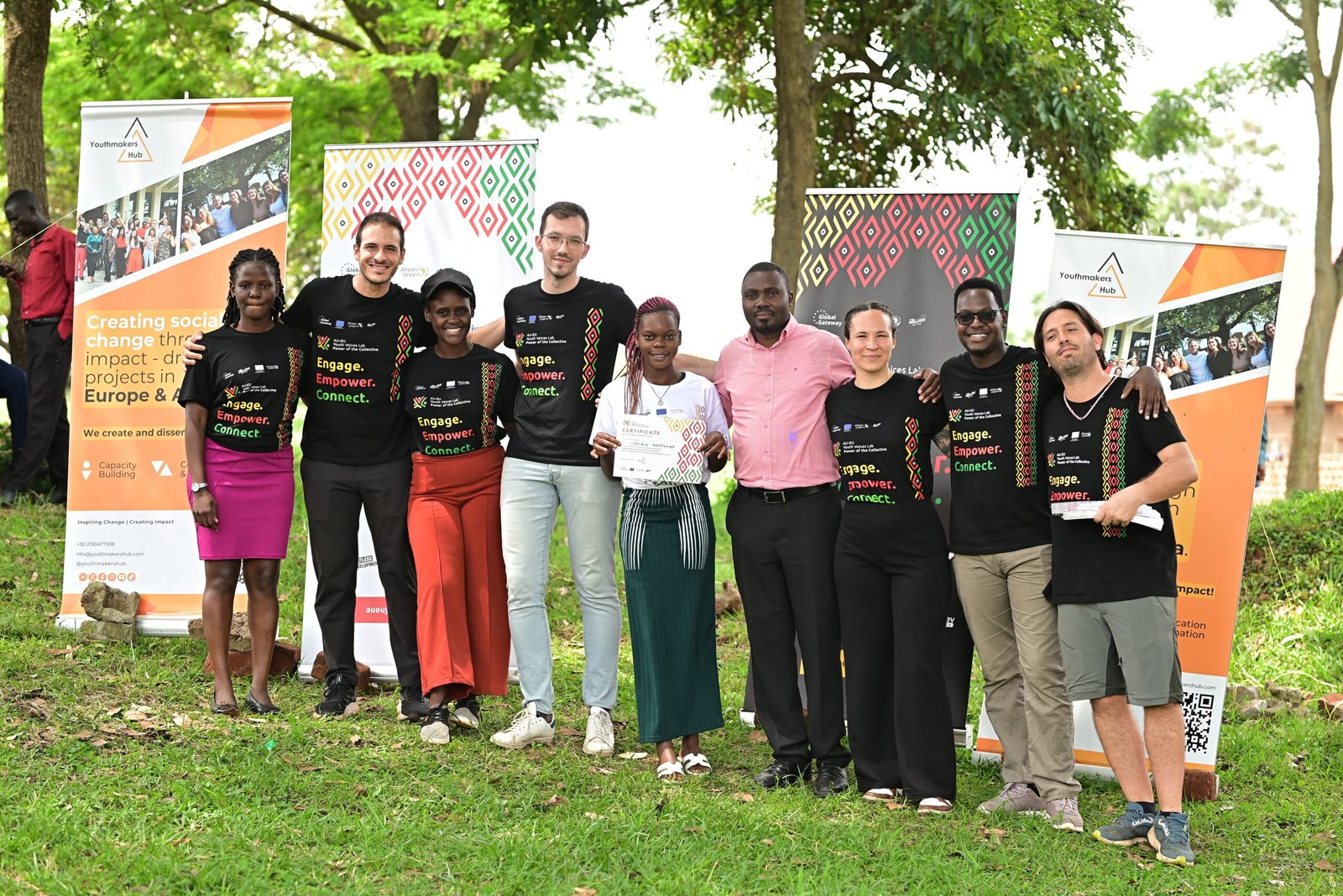 Youth participants during a plenary session