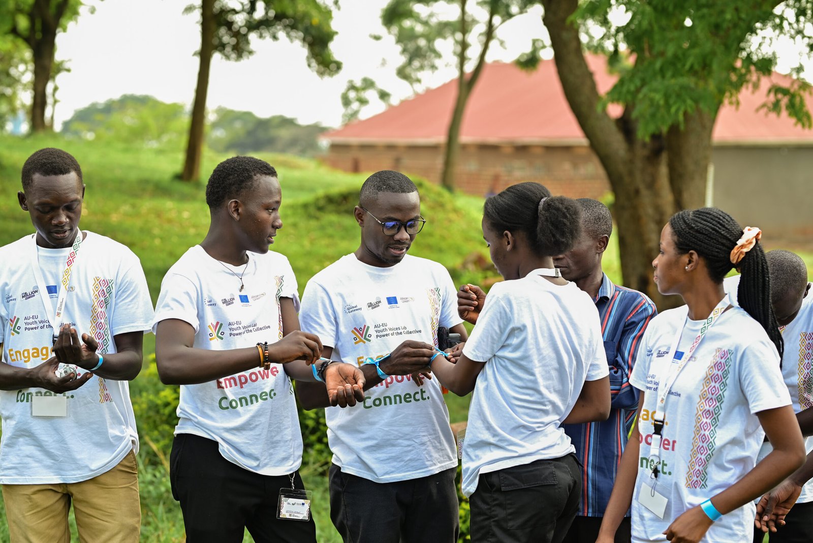 NYAP representation alongside AU-EU Youth Voices Lab delegates
