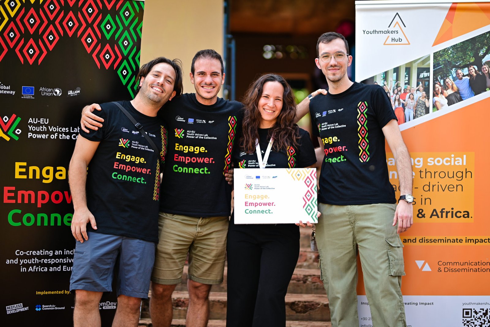 High-energy team activity during training