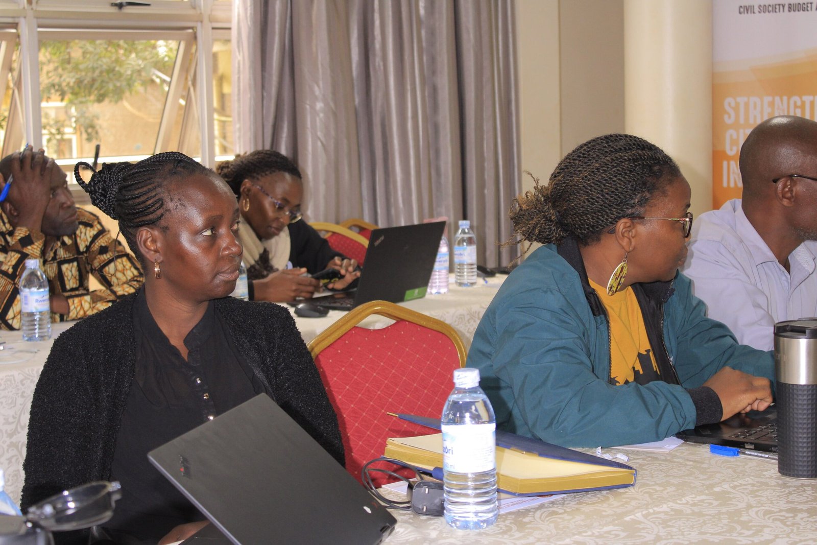 CSO participants in discussion during the CSBAG retreat