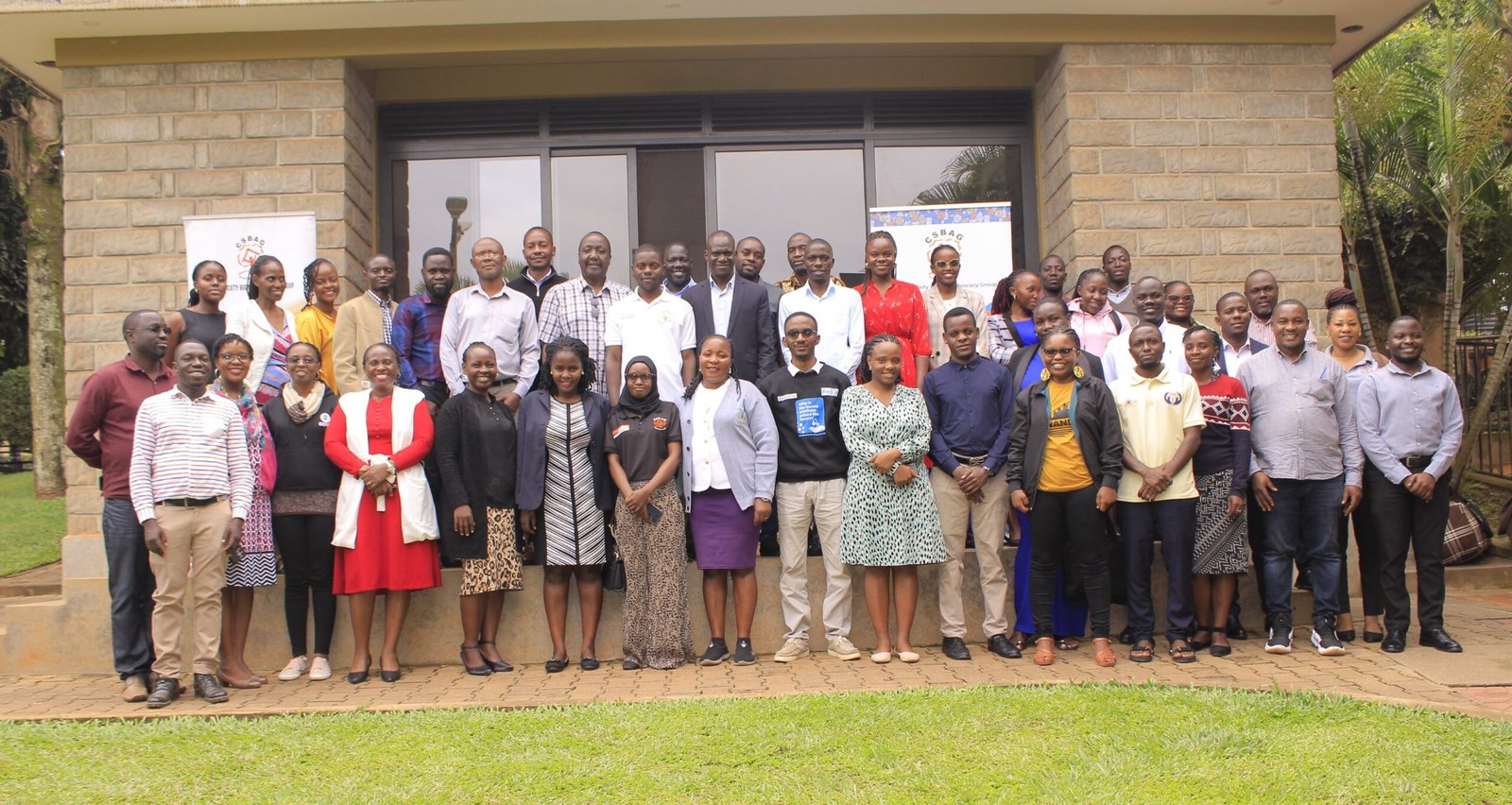 CSO participants pose for a group photograph at the CSBAG Retreat, 26 March, 2026